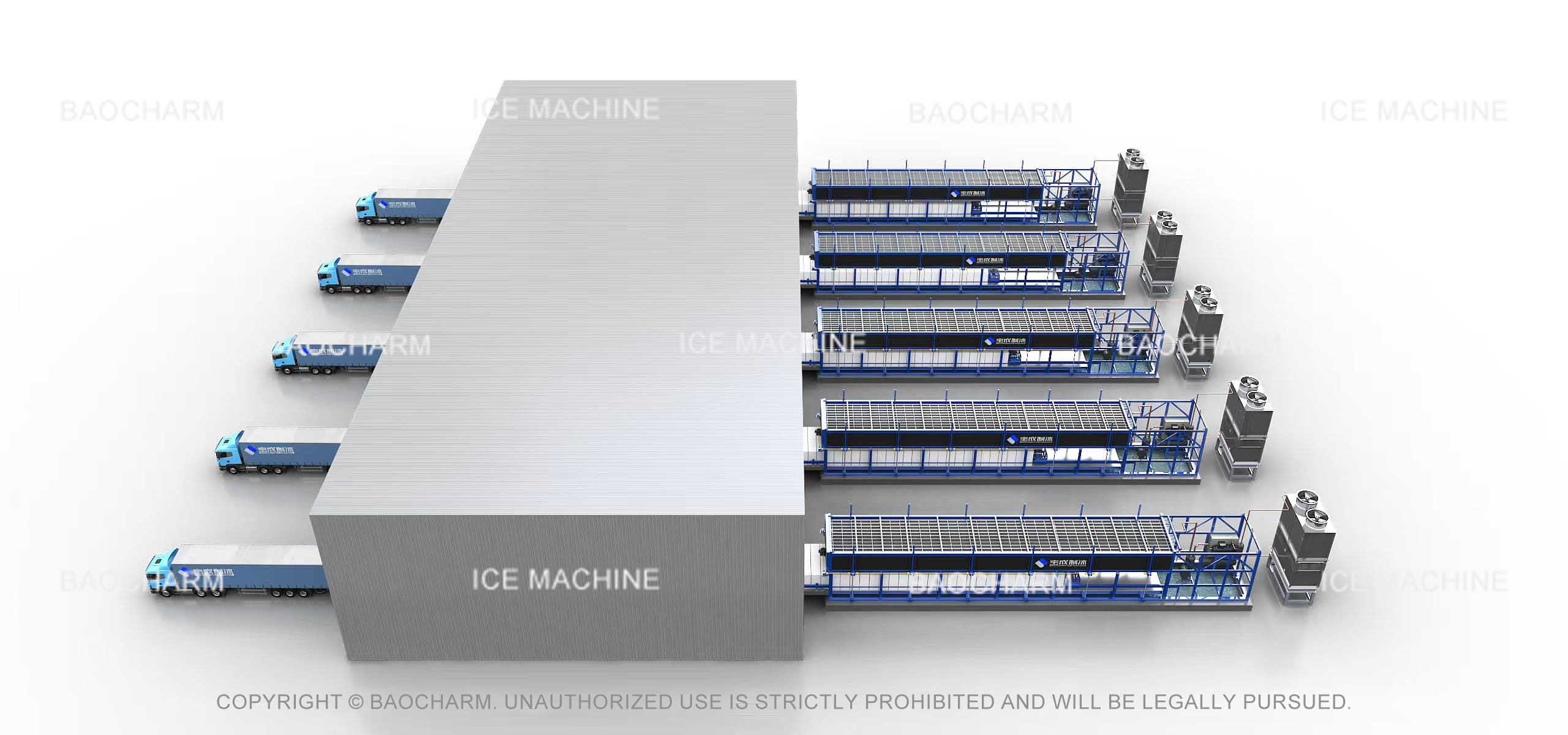 Customized Ice Making Plant customized ice making
